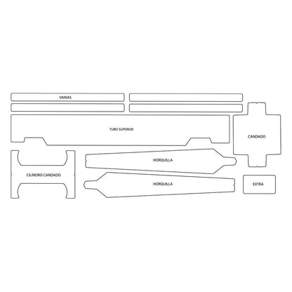 Protector Cuadro Bike Protekt Yerka V3 - Yerka Bikes Chile